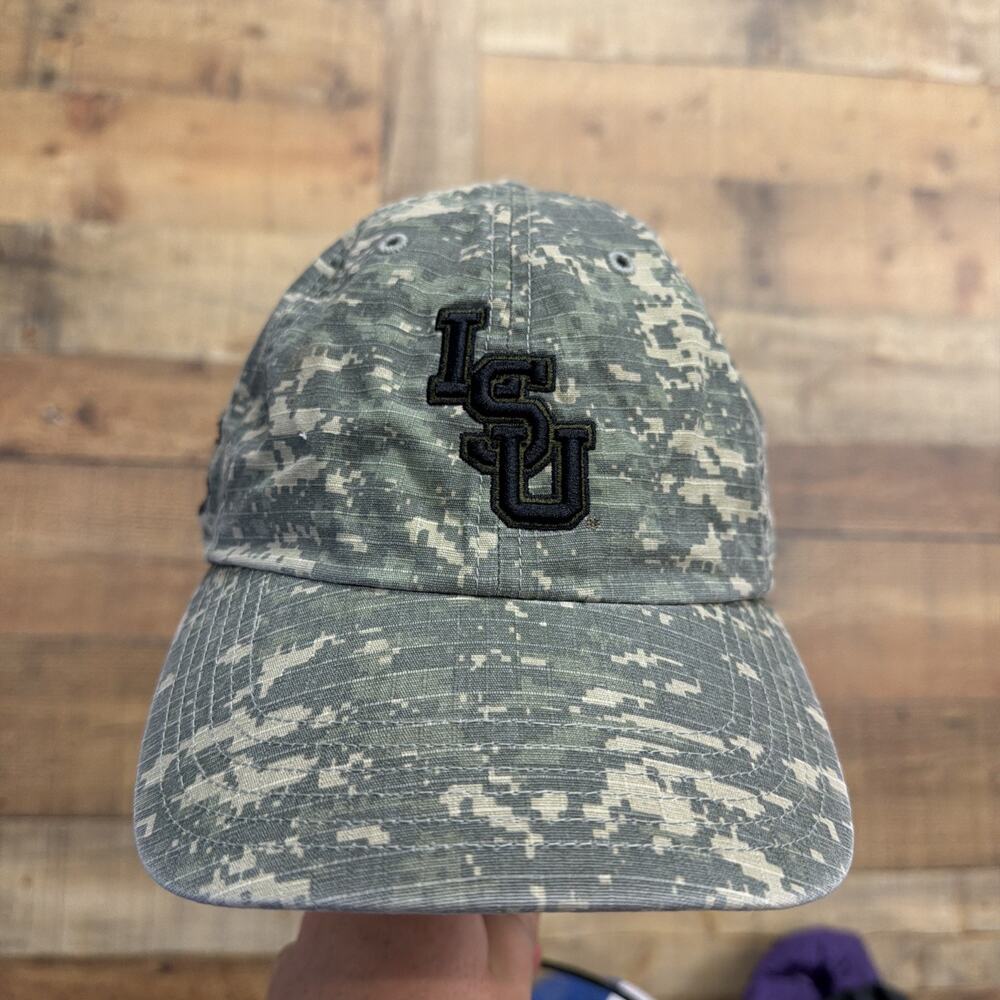 47 LSU OHT Camo Hat American Flag Adjustable
